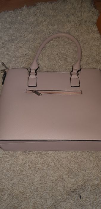 Torebka damska pudrowy róż