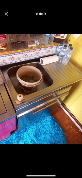 Reboque venda ambulante