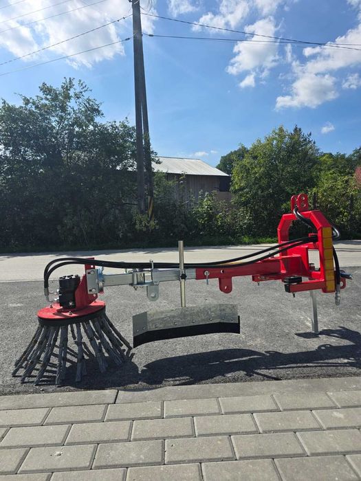 Odchwaszczarka do chwastów rotacyjna szczotka