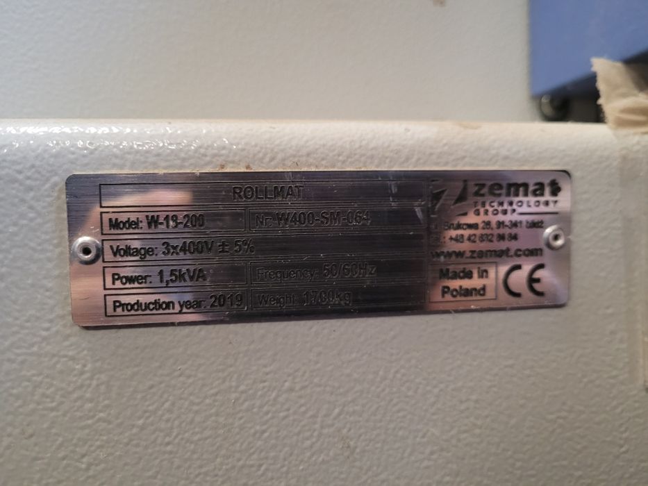 Wykrawarka walcowa ZEMAT