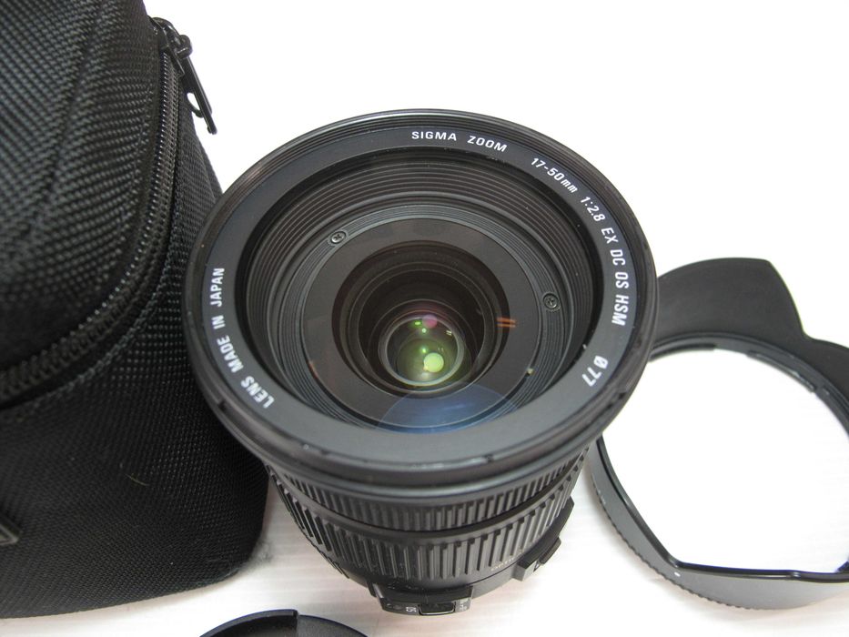 Sigma 17-50mm 2.8 estado TOP Estabilizada para Nikon