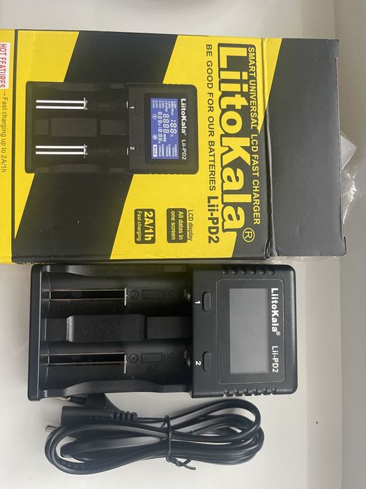 LiitoKala Lii-PD2 зарядний пристрій універсальний