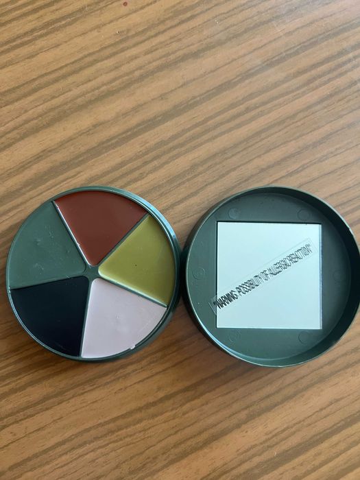 Грим-фрба камуфляжна для маскування 6-кольорів