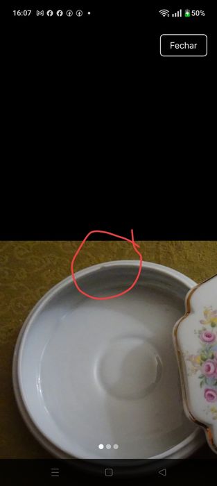 Bomboneira grande ou guarda jóias