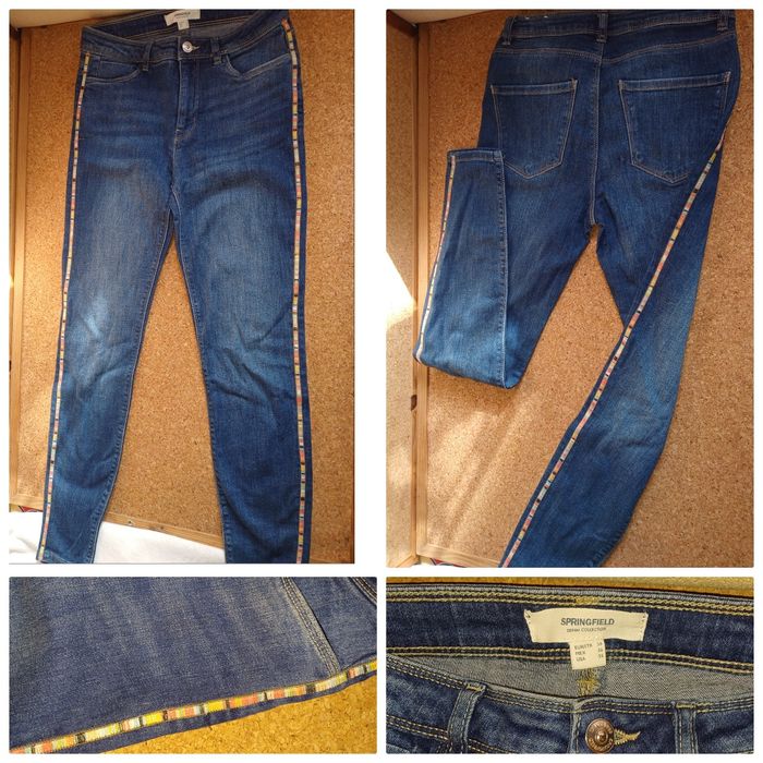 Calças 36. Bershka, Springfield, Denim, Mango, Stradivarius, Calzedoni