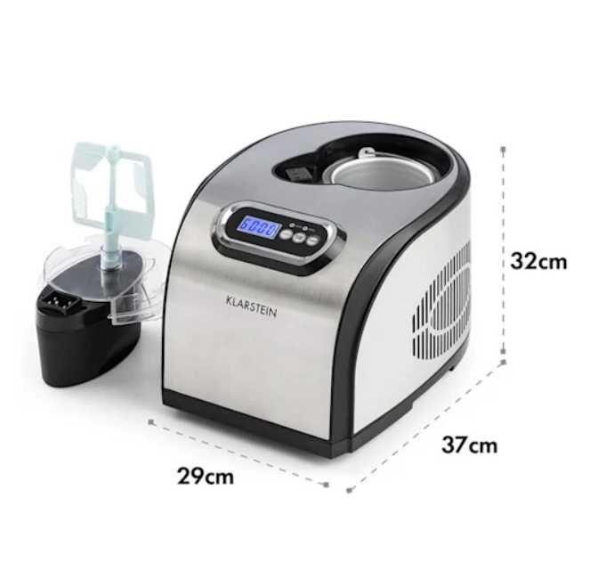 Maszyna do robienia domowych lodów Klarstein    F-100