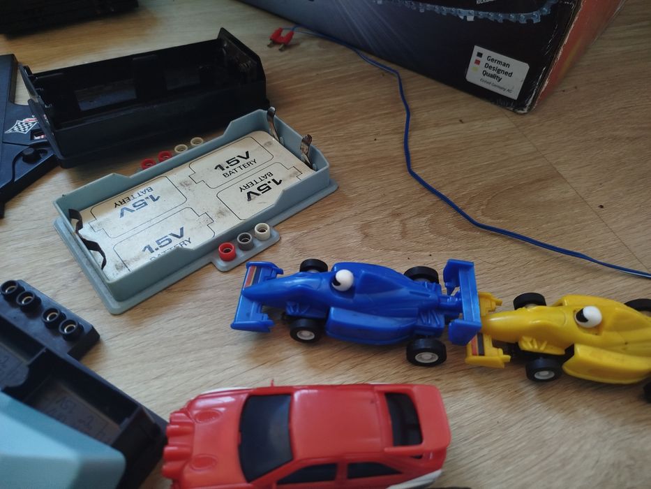 Pista de carrinhos antiga