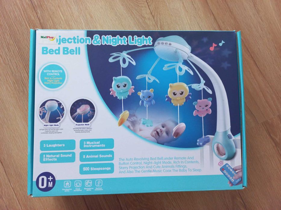 Karuzela muzyczna z projektorem