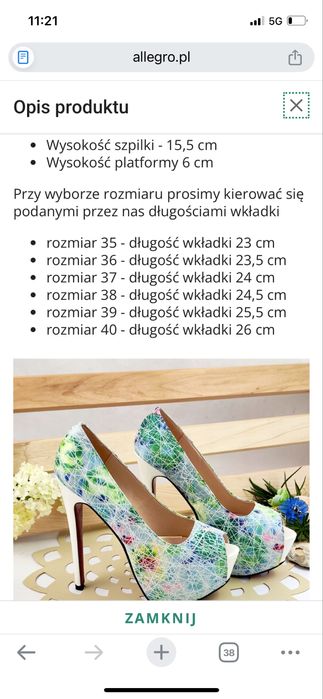 Buty na platformie