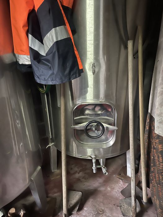 2 cubas inox 1000 litros