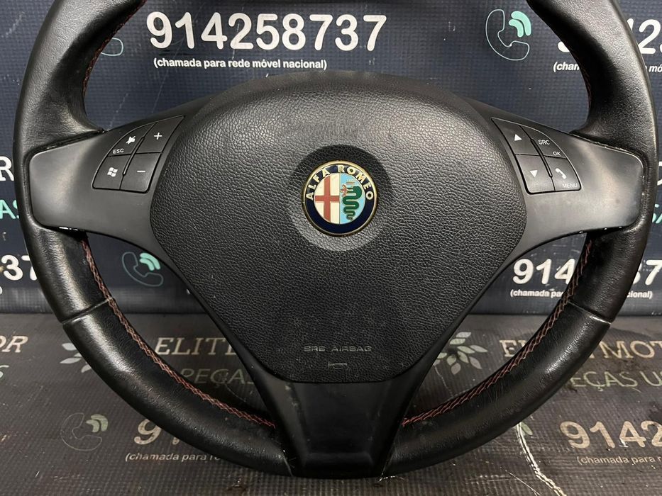 Volante usado pele com airbag ALFA ROMEO GIULIETTA