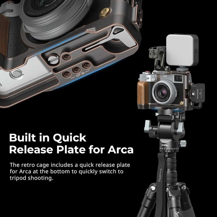 SmallRig 4557 - klatka operatorska retro do aparatów Fujifilm X100VI