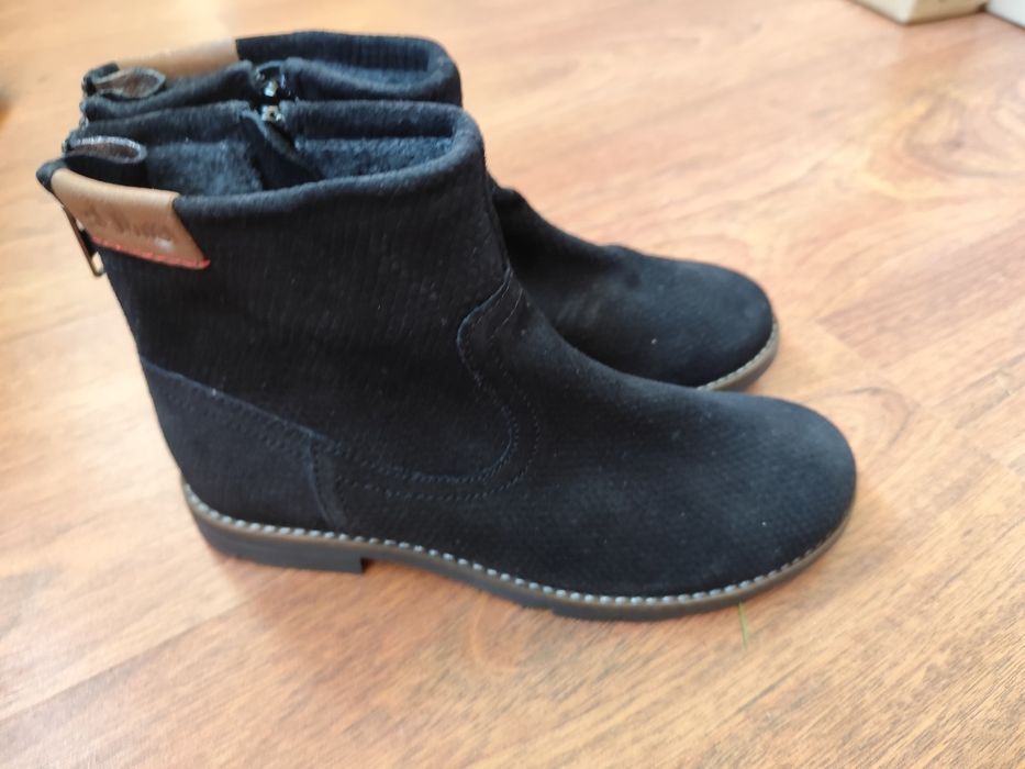 Botas S. Oliver em camurça forradas 36 - elegantes e quentes