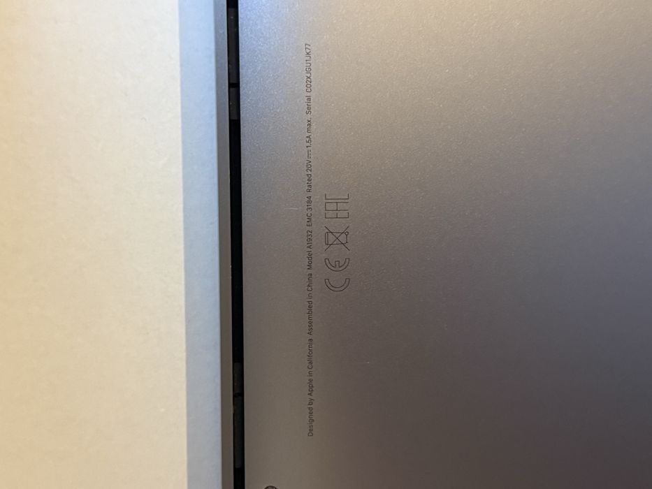 MacBook Air 13” 2018 | Intel Core i5 | 8 GB RAM | 128 GB SSD | Silver