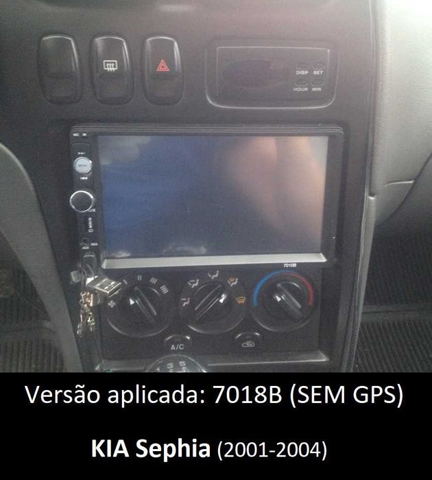 Rádio 2DIN • KIA Carnival Rio Sportage Carens Sorento Cerato • Android