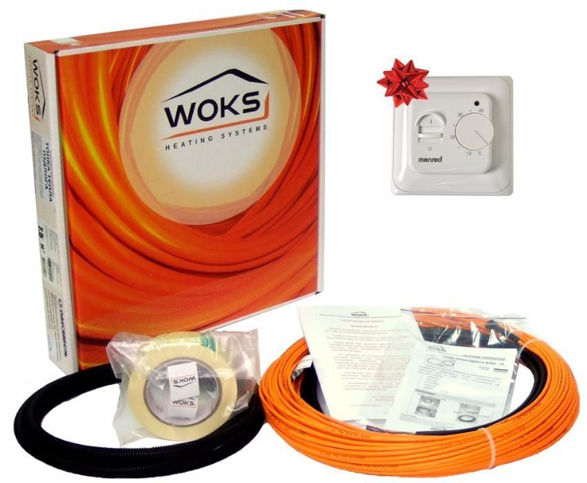 Теплый пол электрический Греющий кабель Инфракрасная пленка