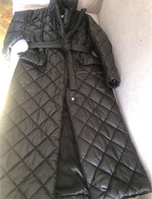 Пальто стьобане зимове