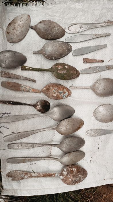 Ложки виделки старі