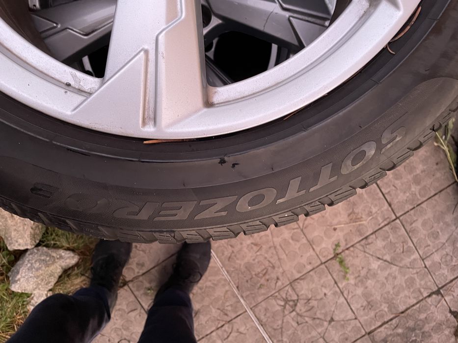 Koła OEM Audi A6 4K C8 A7 5x112 225/55R18 Skoda Seat VW 100% idealne