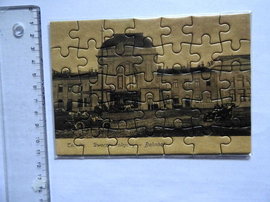 Puzzle - 3 stare pocztówki Tarnów
