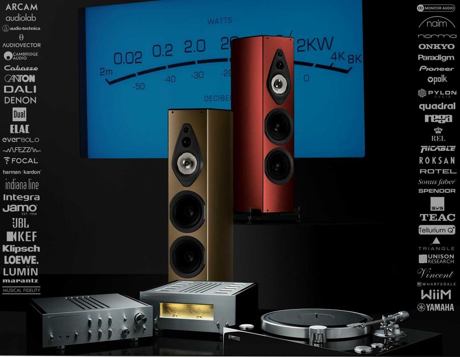 Najnowszy Onkyo Icon P-80 + M-80 Preamp Streamer 2x 200W sklep WROCŁAW