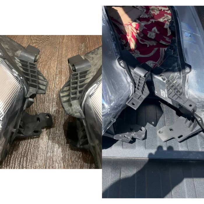 Ремонт креплений фар корпусов замена стекол любой сложности изготовлен