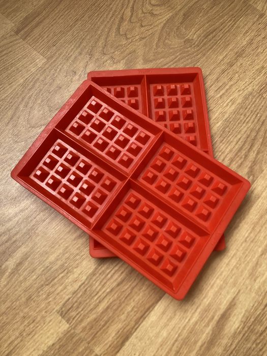 Lékué Forma Silicone para Waffles (2 Unidades)