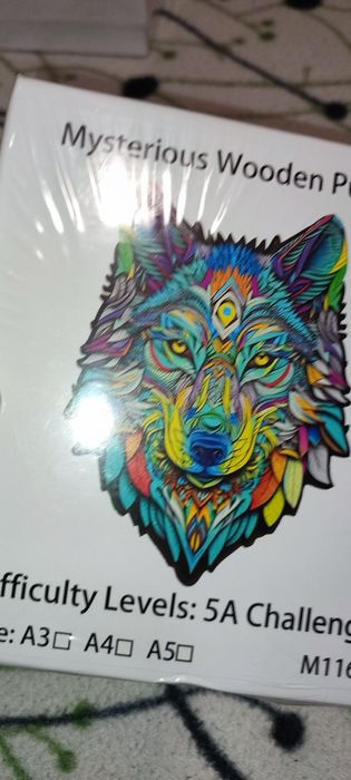 Puzzle drewniane /prezent