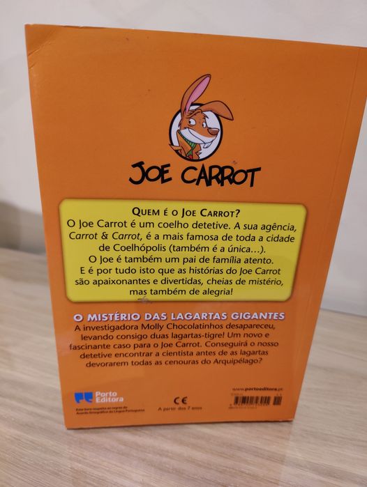 3 livros Joe Carrot: 2, 5 e 6