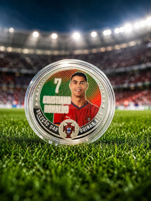 Lote de moedas Icoins FPF Portugal 2026