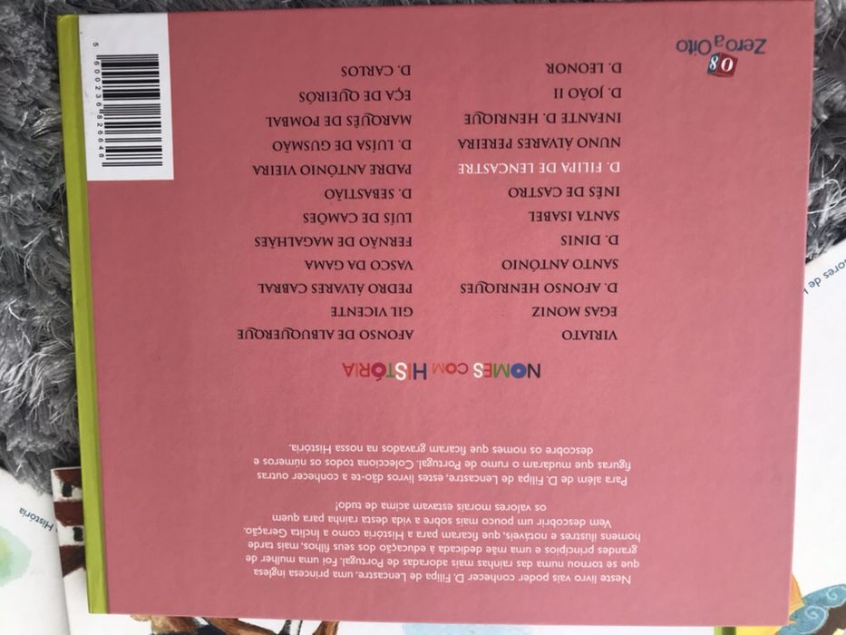 Livros “nomes com história”