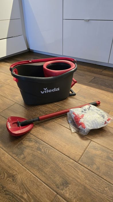Mop vileda obrotowy- pełny zestaw
