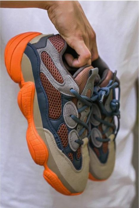 Adidas yeezy boost 500 enflame кроссовки адидас изи 500