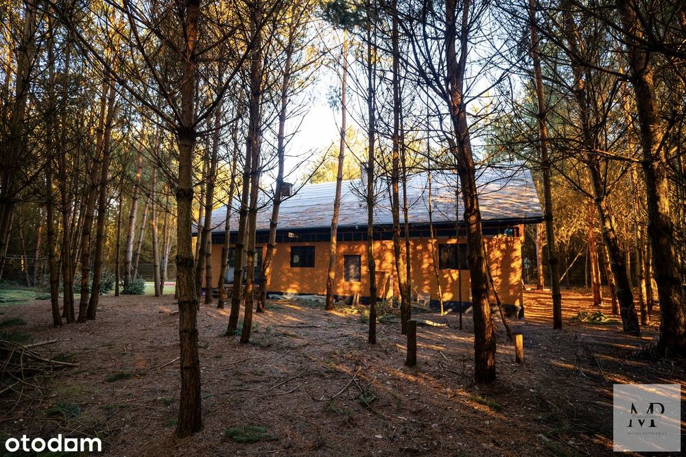 Dom w budowie 124 m² przy lesie i strumyku – bajkowa działka