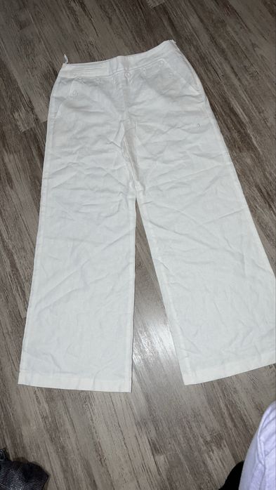 Lniane letnie spodnie damskie Marks and spencer X X L 44
