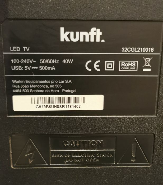 Lcd Kunft 32 polegadas508843890007746562