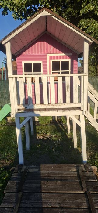 Domek dla dziecka plus piaskownica