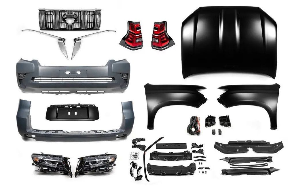 Комплект(обвес) рестайлинга Toyota Prado 150 2009-2016 в 2017+