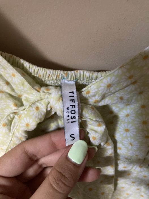 Vestido curto da Tiffosi