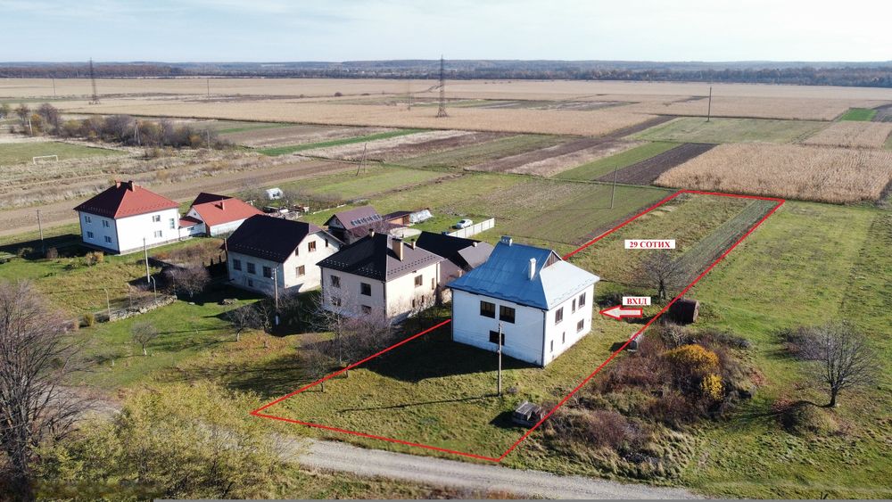 Будинок з цегли готовий під ремонт: неподалік від Стрия, с.Семигинів