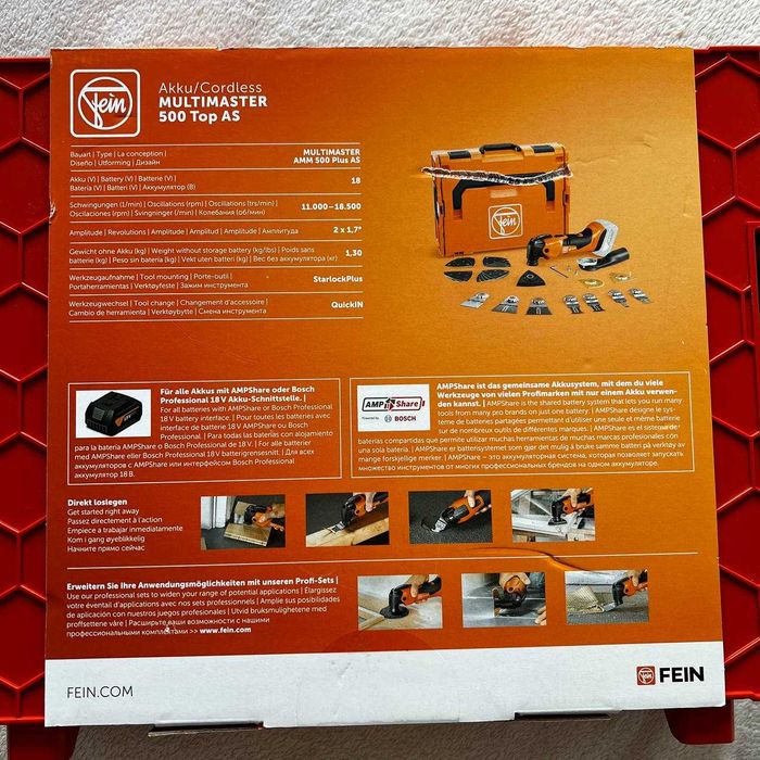 Fein MultiMaster AMM 500 PLUS TOP AS
