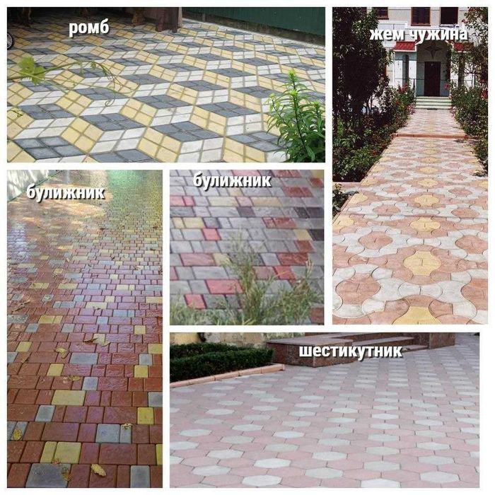 Плитка тротуарная и фасадно-облицовочная, вазы, цветники и урны