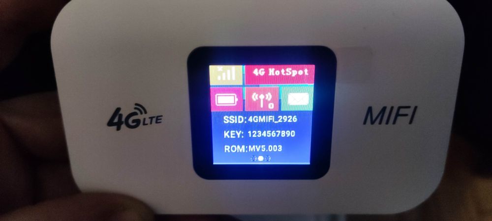 ROUTER móvel para cartão SIM (Novo)