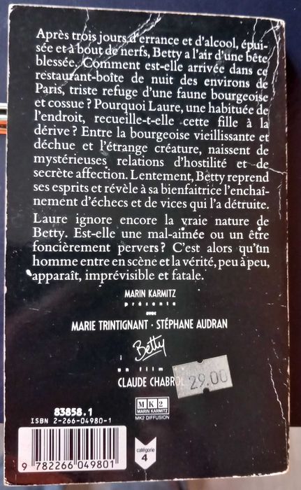 Livro - Betty de Georges Simenon