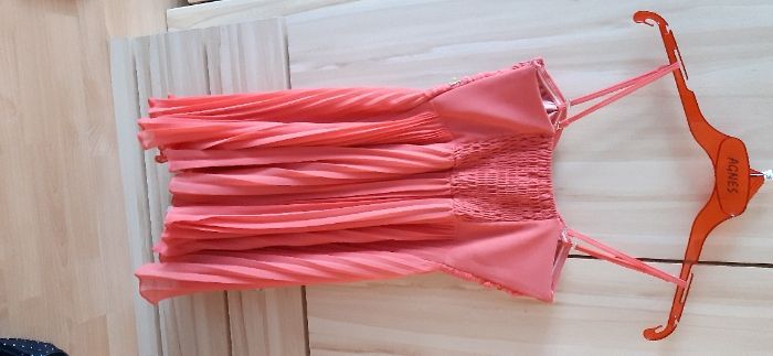 Sukienka plisowana, rozmiar 36 (S),