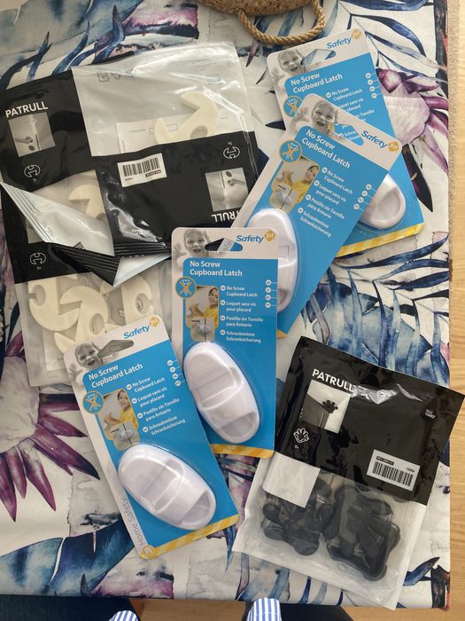 Conjunto kits seguranca bebes