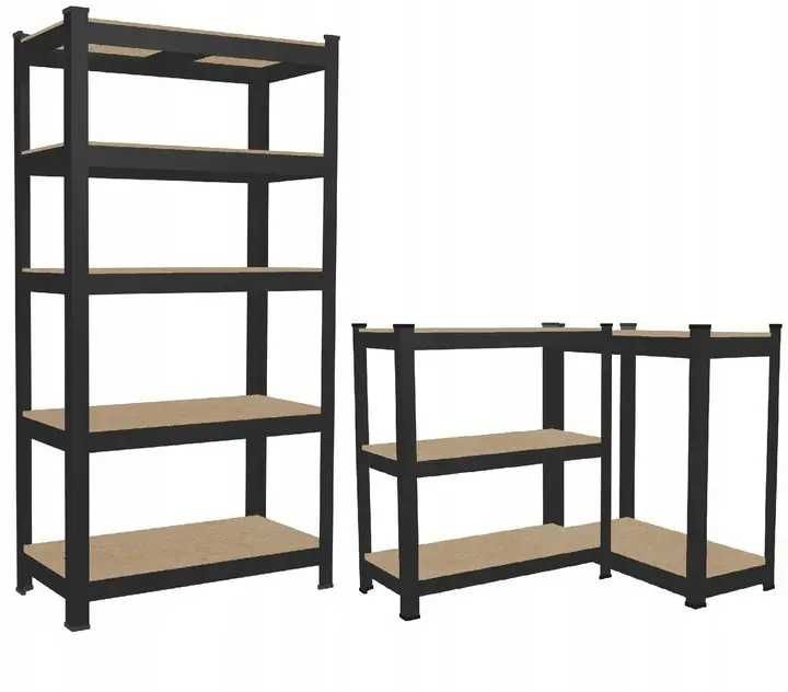 Складаний стелаж 5 полиць 180x90x30см 175кг GWI7361 полиця для сто