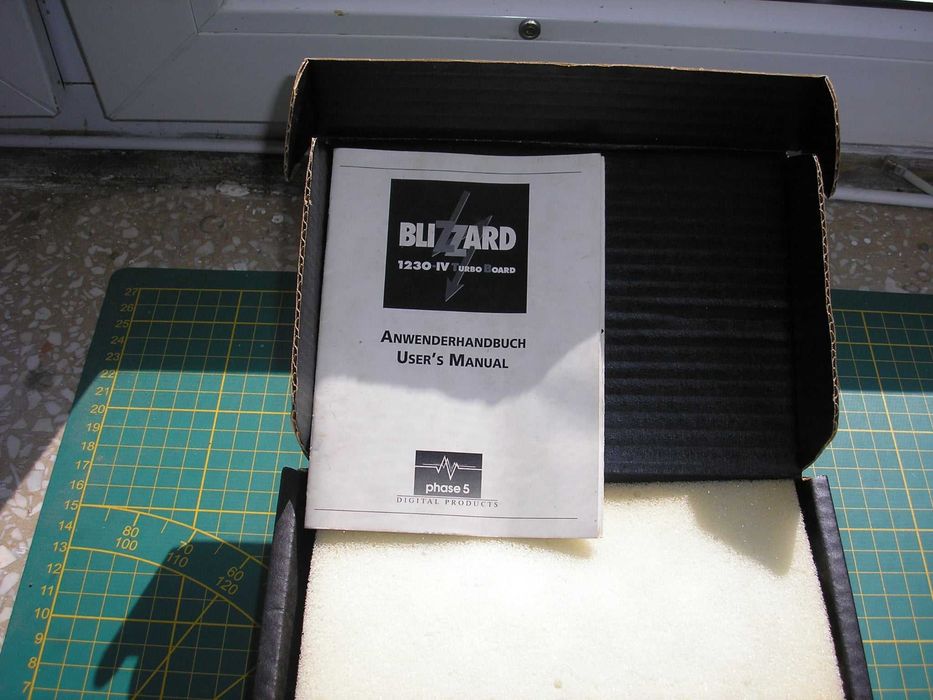 Amiga 1200 – Blizzard 1230-IV Turbo Board (oryginał, stan idealny)