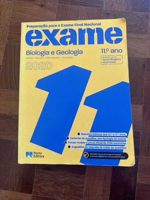 Livro de preparação para exame nacional BG Biologia e Geologia 11° ano