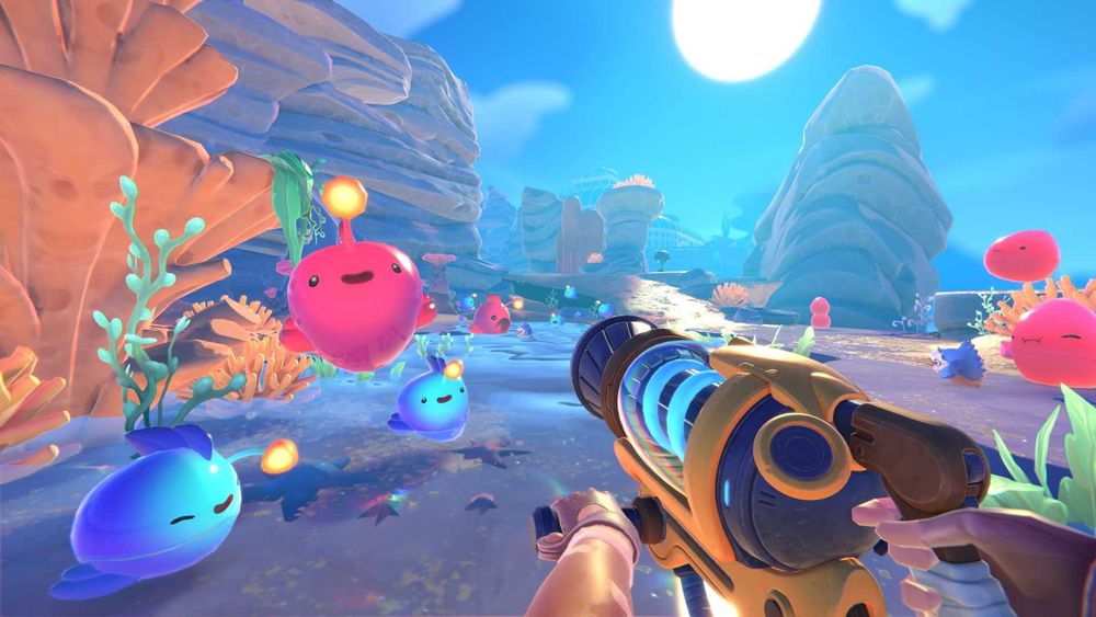 Slime Rancher 2 Xbox Series X - świetna gra akcji, strzelanka dla dzieci